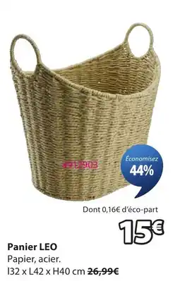 JYSK Panier LEO offre