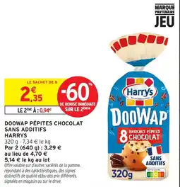 Intermarché Hyper Harrys DOOWAP offre