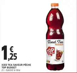 Intermarché Hyper TOP BUDGET Iced Tea offre