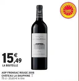 Intermarché Hyper CHÂTEAU LA DAUPHINE offre
