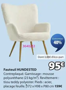 JYSK HUNDESTED Fauteuil offre