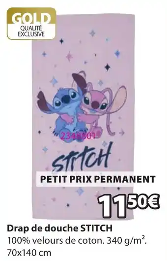 STITCH Drap de douche
