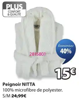 JYSK NITTA Peignoir offre