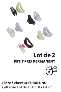 JYSK FURULUND Pince à cheveux offre