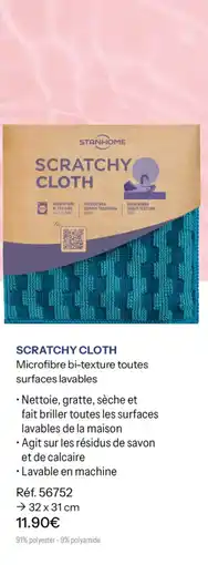 Stanhome Stanhome scratchy cloth offre