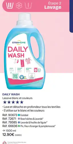 Stanhome Stanhome daily wash offre