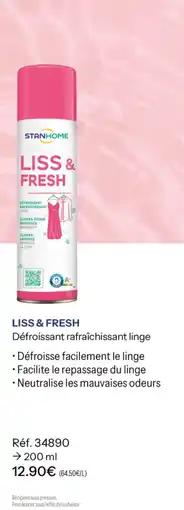 Stanhome STANHOME LISS & FRESH offre