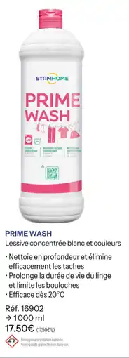 Stanhome STANHOME PRIME WASH offre