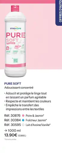 Stanhome Stanhome pure soft offre