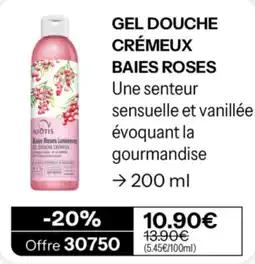 Stanhome KIOTIS GEL DOUCHE CRÉMEUX BAIES ROSES offre