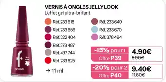 Flormar VERNIS À ONGLES JELLY LOOK