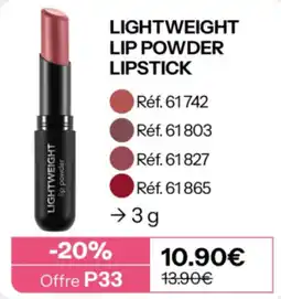 Stanhome LIGHTWEIGHT lip powder offre
