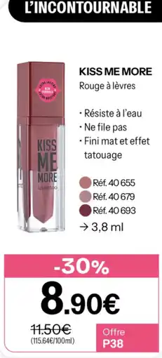 Stanhome KISS ME MORE Rouge à lèvres offre