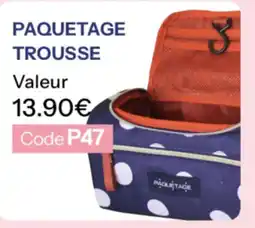Stanhome PAQUETAGE TROUSSE offre