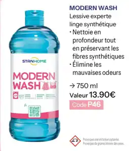 Stanhome STANHOME MODERN WASH offre