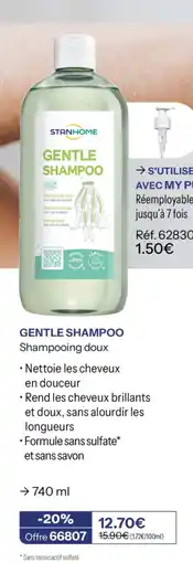 Stanhome Stanhome gentle shampoo offre