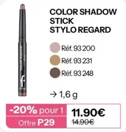 Stanhome Forma Color Shadow Stick Stylo Regard offre