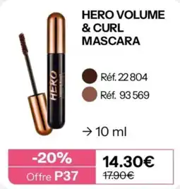 Stanhome HERO VOLUME & CURL MASCARA offre