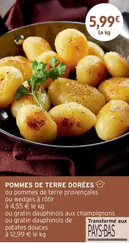 Intermarché Pommes de terre dorées offre