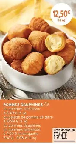 Intermarché Pommes dauphines offre