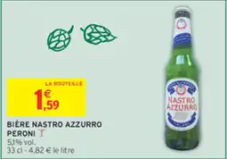 Intermarché Contact PERONI BIÈRE NASTRO AZZURRO offre