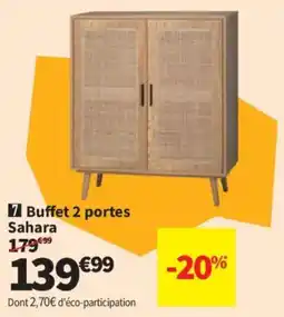 Conforama Sahara Buffet 2 portes offre