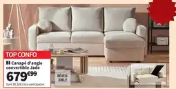 Conforama Jade Canapé d'angle convertible offre