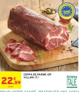 Intermarché Contact VILLANI Coppa de Parme IGP offre
