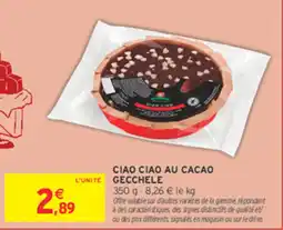 Intermarché Contact CIAO CIAO AU CACAO GECCHELE offre