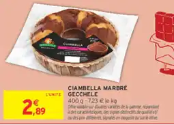 Intermarché Contact GECCHELE CIAMBELLA MARBRÉ offre