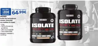 WEIDER ISOLATE WHEY 100 CFM