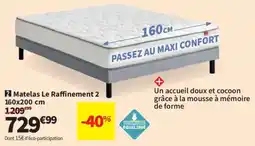 Conforama Matelas Le Raffinement 2 offre