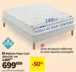 Conforama Matelas Papa Cool offre