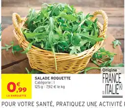 Intermarché Contact LA BARQUETTE SALADE ROQUETTE offre