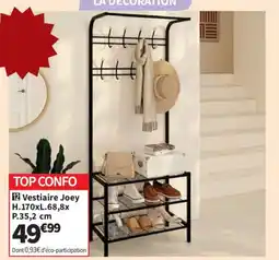 Conforama Vestiaire Joey offre