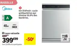 Conforama Midea Lave-vaisselle offre