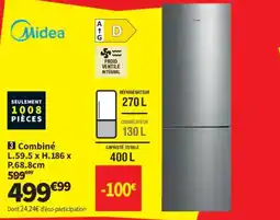 Conforama Midea Combiné offre