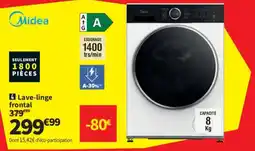 Conforama Midea Lave-linge frontal offre