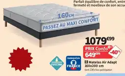 Conforama Matelas Air Adapt offre