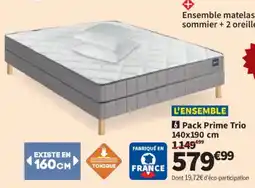 Conforama Prime Trio offre