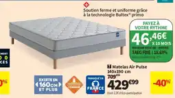 Conforama Matelas Air Pulse offre
