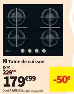 Conforama Cuisinella Table de cuisson gaz offre