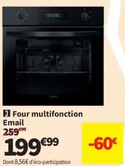 Conforama GARON Four multifonction offre