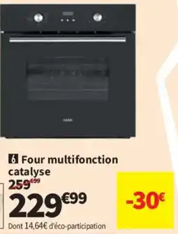 Conforama SABA Four multifonction catalyse offre