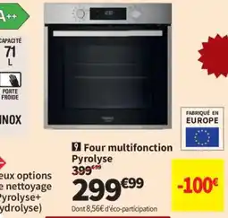 Conforama Hotpoint Four multifonction Pyrolyse offre