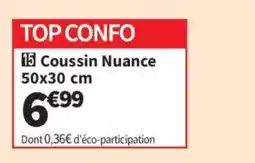 Conforama Coussin Nuance offre