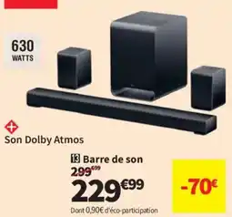 Conforama Son Dolby Atmos offre
