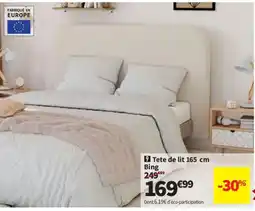 Conforama Bing Tete de lit 165 cm offre