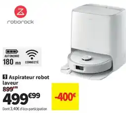 Conforama roborock Aspirateur robot laveur offre