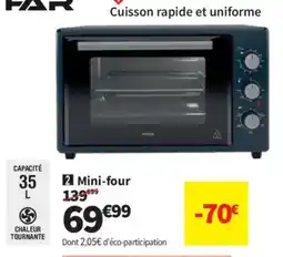 Conforama FAR Mini-four offre